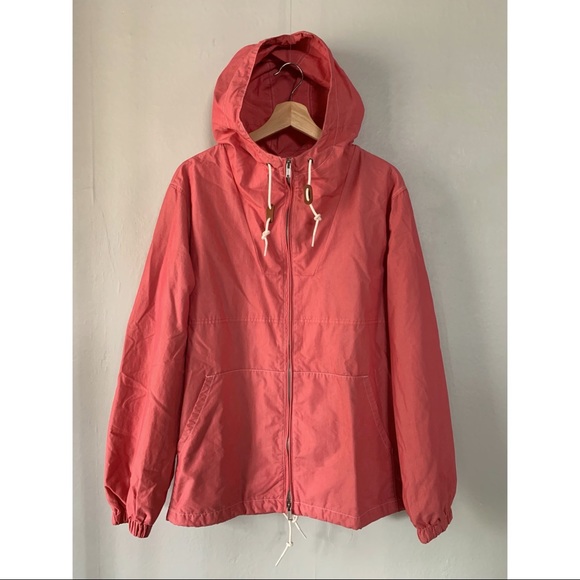 J Crew Garment Dyed Full Zip Anorak Size M - Picture 3 of 15